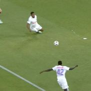 Gafa lui Ngezana în FCSB - Inter D'Escaldes