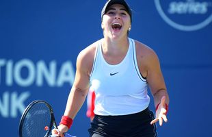 Andreescu - Pliskova 6-0, 2-6, 6-4 // VIDEO Bianca Andreescu a umilit-o pe Karolina Pliskova, ocupanta locului 3 WTA, și s-a calificat în semifinalele Rogers Cup!