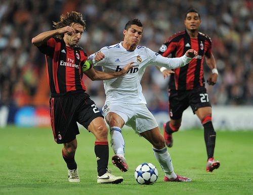 Ronaldo a jucat împotriva lui Pirlo și când era la Real Madrid