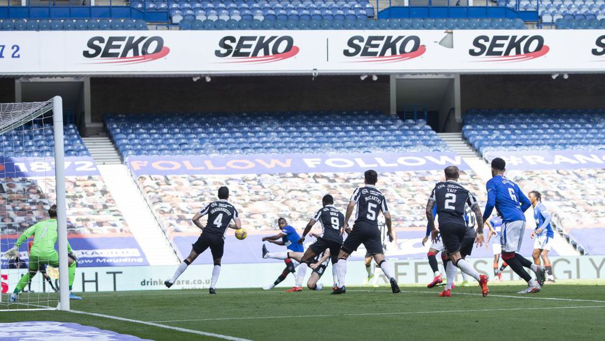 RANGERS - ST. MIRREN 3-0. FOTO Ianis Hagi, integralist în meciul care duce Rangers pe primul loc în Scoția