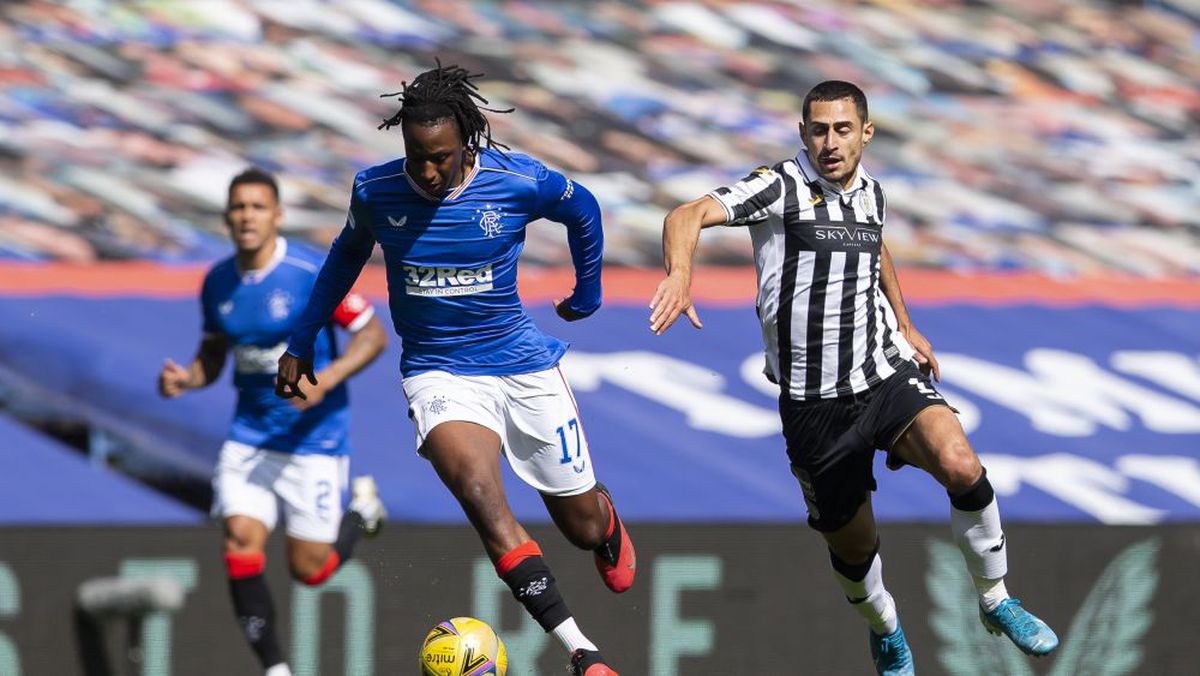 RANGERS - ST. MIRREN 3-0. FOTO Ianis Hagi, integralist în meciul care duce Rangers pe primul loc în Scoția
