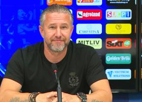 Laurențiu Reghecampf a explicat de ce l-a lăsat pe Mihai Bălașa în tribună și schimbările care au decis meciul cu Voluntari: „Ce să se întâmple?”