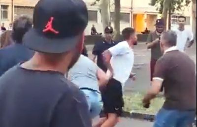 Scandal în Italia! Un jucător a sărit să bată un fan care-i reproșa înfrângerea