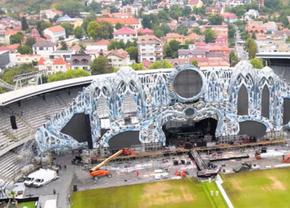 Cum poate să arate gazonul pe Cluj Arena, după festivalul Untold