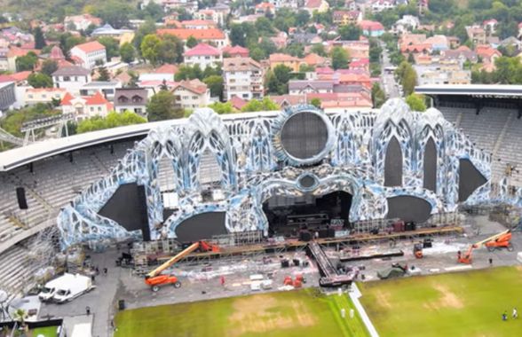 Cum poate să arate gazonul pe Cluj Arena, după festivalul Untold
