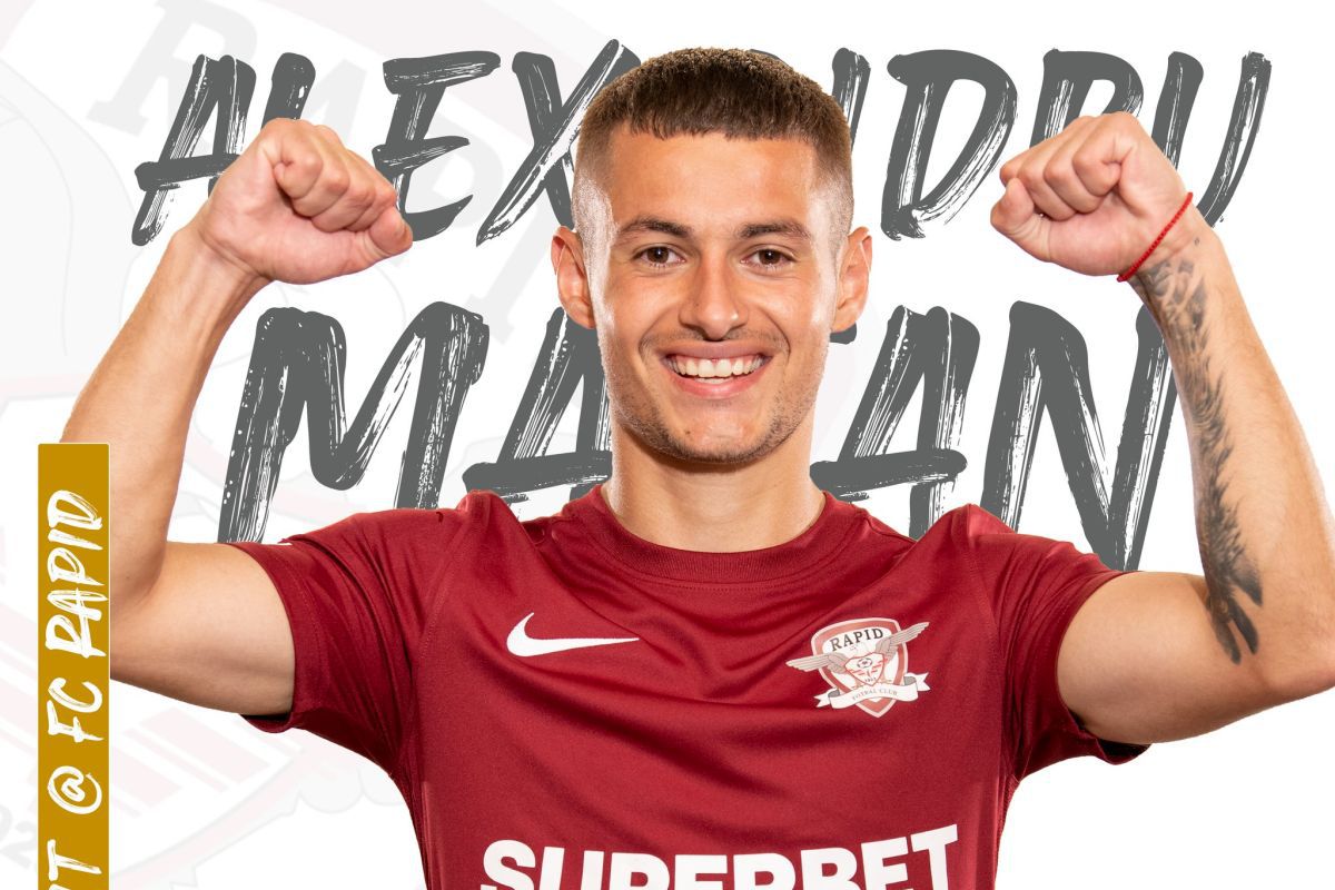 Rapid a prezentat oficial ultimul transfer: „Mi s-a făcut pielea de găină”