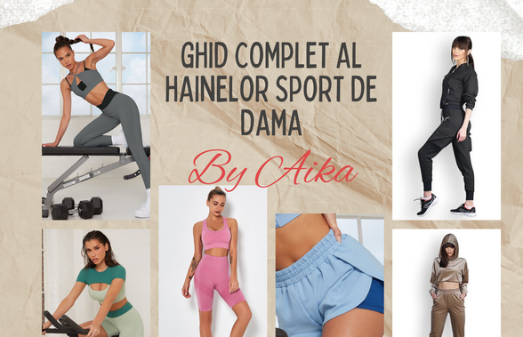 Ghidul complet al hainelor sport de damă by Aika