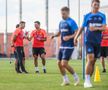 Distracție la antrenamentul FCSB » Cum i-a testat Neubert pe jucători + Charalambous s-a băgat la joc