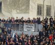 „Steaua joacă azi” scrie pe banner-ul nelipsit de la meciurile roș-albaștrilor / foto: GSP