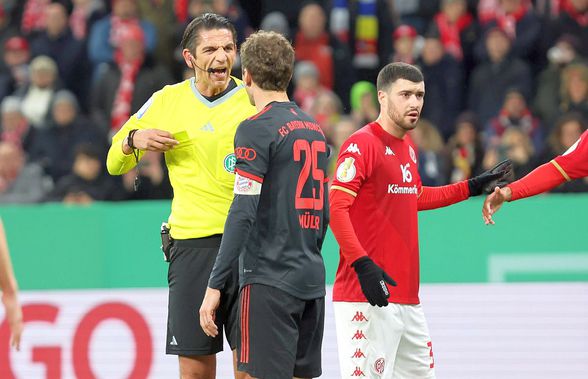 Incidentul lui Florinel Coman cu Istvan Kovacs e un fleac în comparație cu ce s-a întâmplat în Bundesliga » Thomas Muller, jignit de un „central”