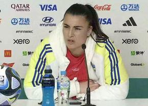 Moment incredibil la Campionatul Mondial » După ce a fost desemnată cea mai bună jucătoare a meciului, o suedeză a primit o întrebare care a șocat-o