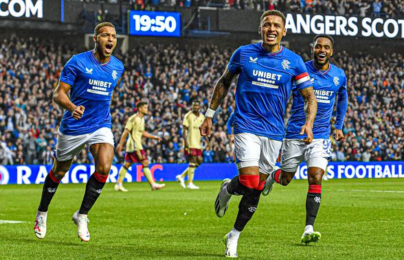 Rangers, la un pas de play-off-ul Champions League! Ce a făcut Ianis Hagi + victorie mare pentru Panathinaikos