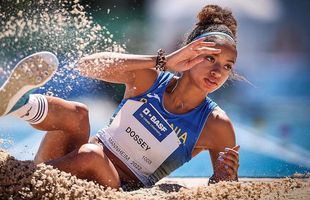 Fiica lui Ibrahim Dossey a concurat pentru România în finala de triplusalt de la Europenele U20