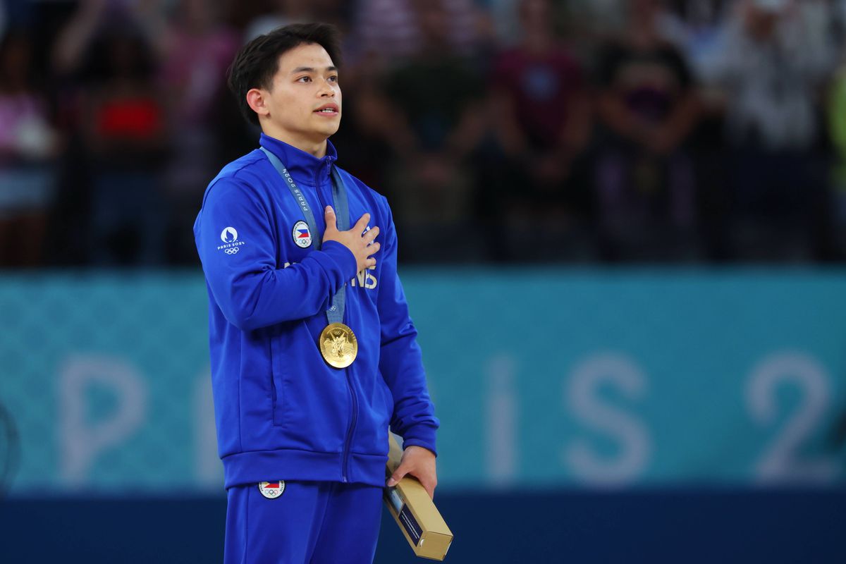 Carlos Yulo, al doilea medaliat olimpic cu aur din istoria Filipine