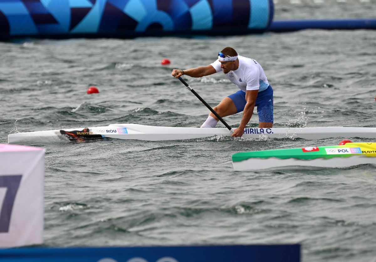 Cătălin Chirilă, locul 5 în prima semifinală la canoe-1 1000 de metri » Cadru cu cadru, imaginile unei curse frustrante