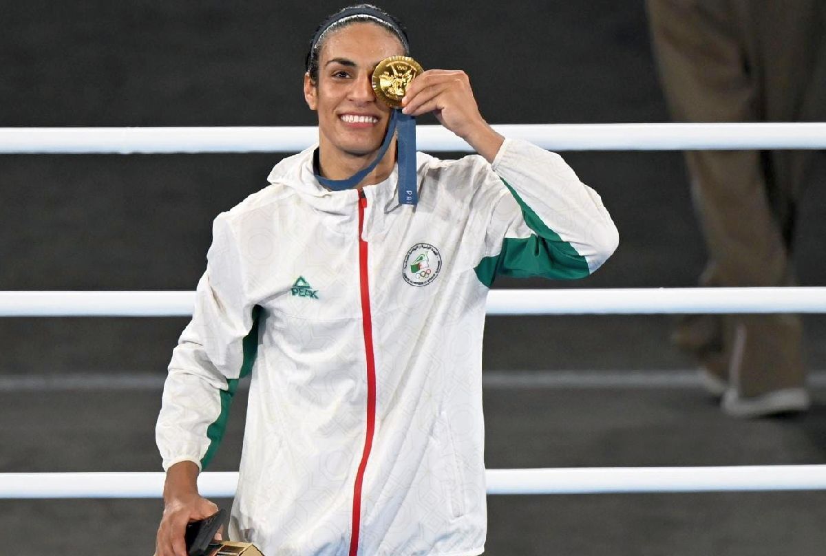 Imane Khelif, apariție în premieră la Săptămâna Modei