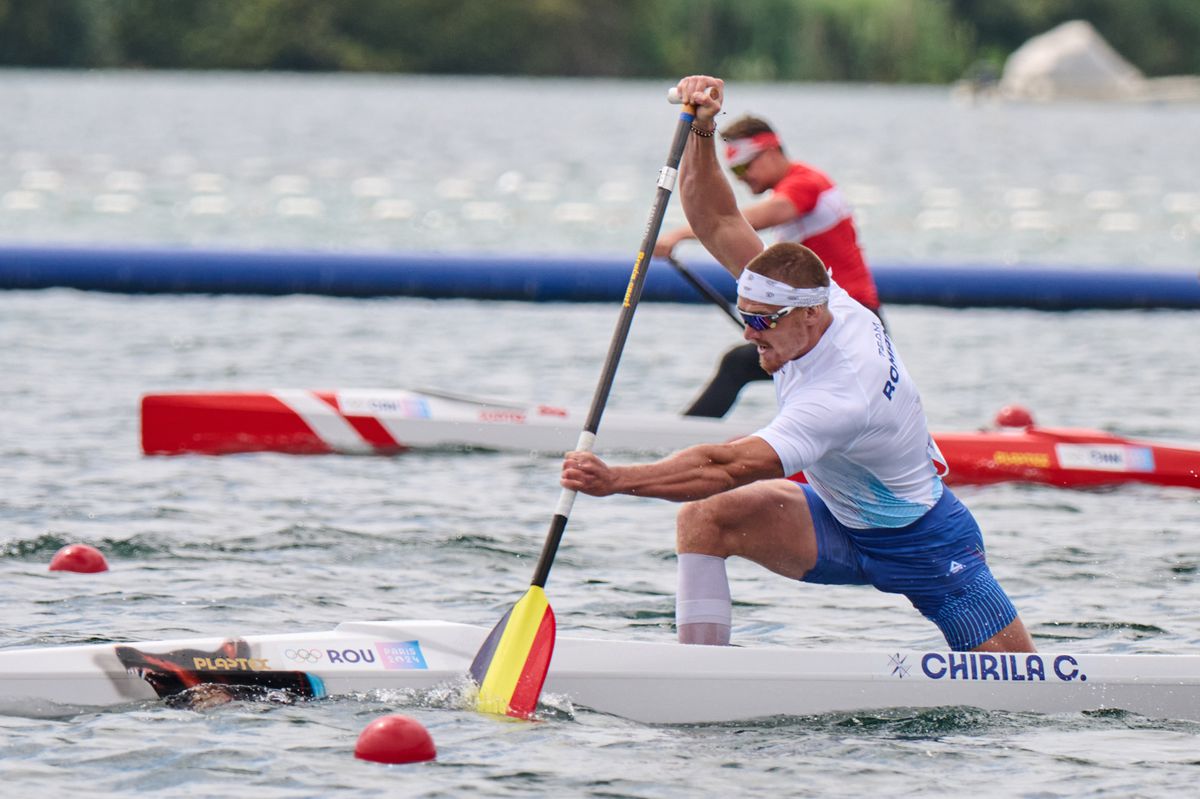 Cătălin Chirilă, locul 1 în finala B la canoe-1 1000 de metri » Perfomanță solidă în cursa de consolare de la Vaires-sur-Marne