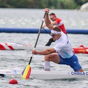 Cătălin Chirilă, locul 1 în finala B la canoe-1 1000 de metri. Foto: Raed Krishan