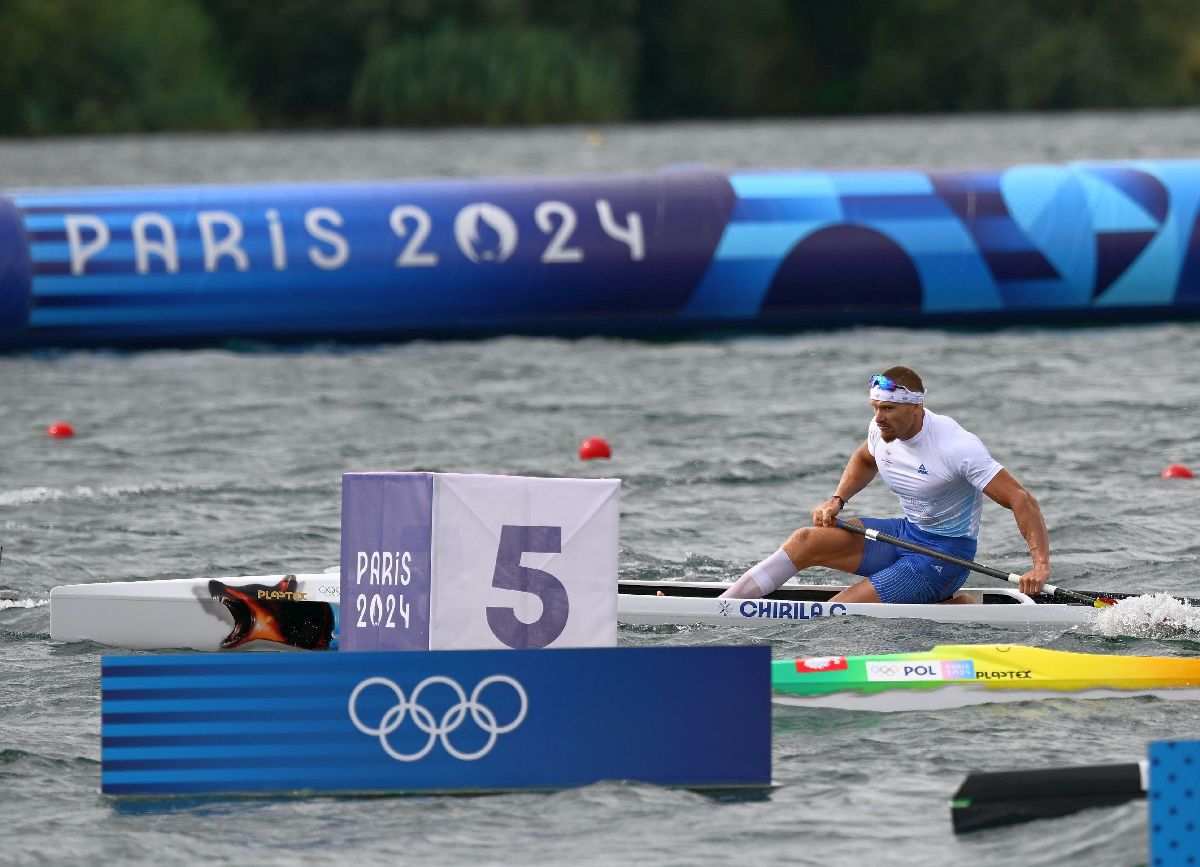 Cătălin Chirilă a terminat pe locul 5 în prima semifinală la canoe-1 1000 de metri! Deși era mare favorit, românul ratează finala + Locul 1 în finala B și primele explicații: „E o lecție pentru mine”