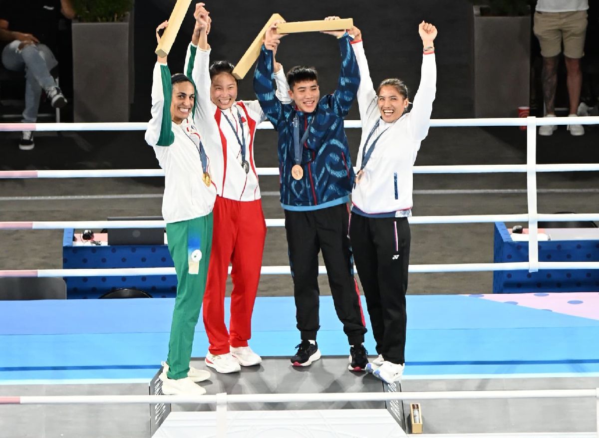 Imane Khelif, apariție în premieră la Săptămâna Modei