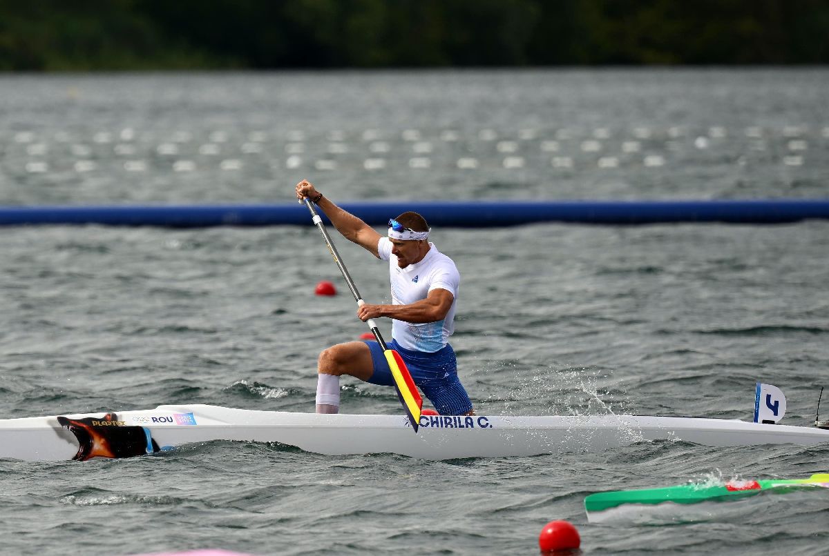 Cătălin Chirilă, locul 5 în prima semifinală la canoe-1 1000 de metri » Cadru cu cadru, imaginile unei curse frustrante