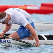 Cătălin Chirilă, locul 1 în finala B la canoe-1 1000 de metri. Foto: Raed Krishan