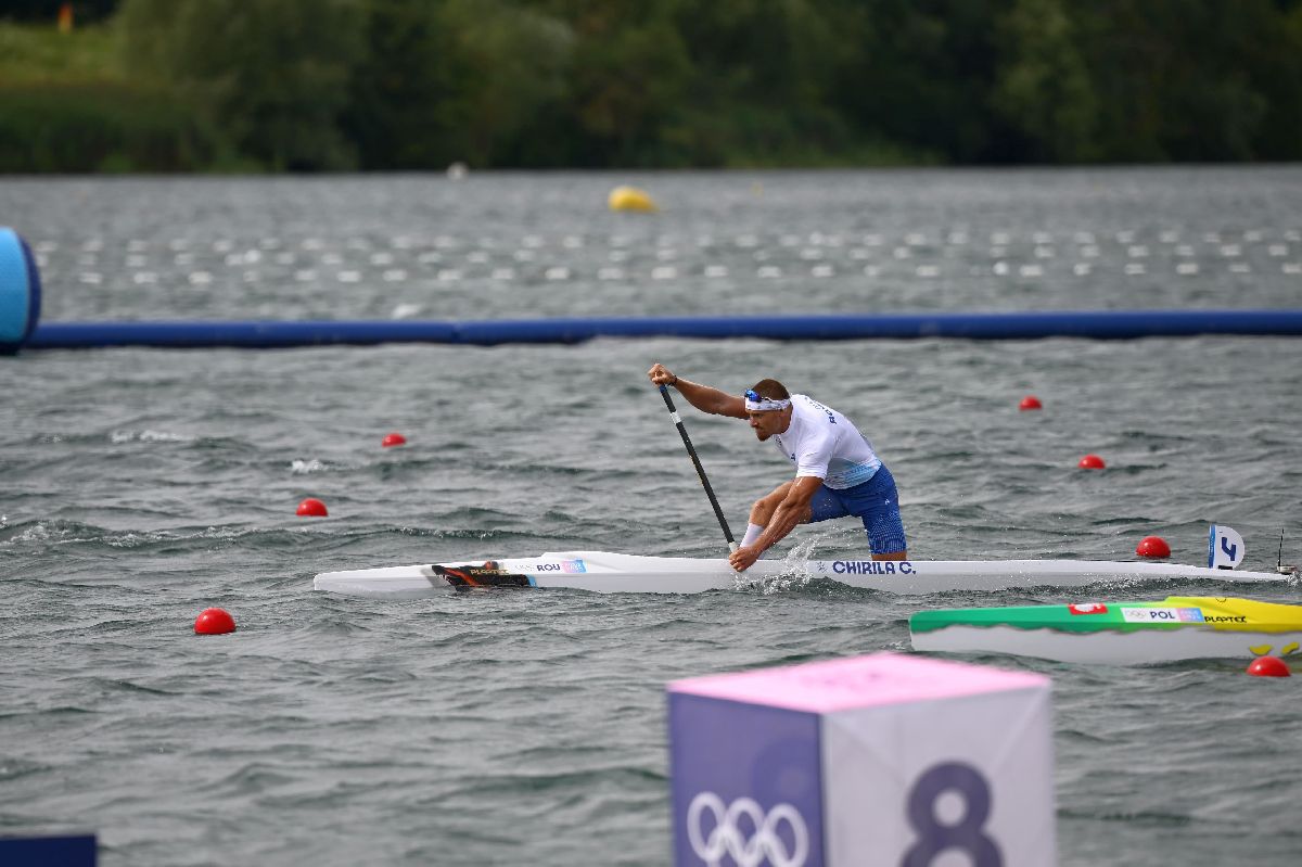 Cătălin Chirilă, locul 5 în prima semifinală la canoe-1 1000 de metri » Cadru cu cadru, imaginile unei curse frustrante