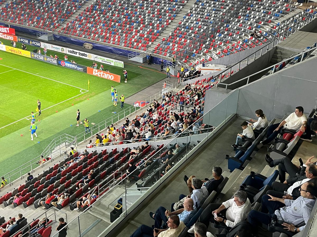 FCSB - Farul, asistență scăzută pe Stadionul Steaua