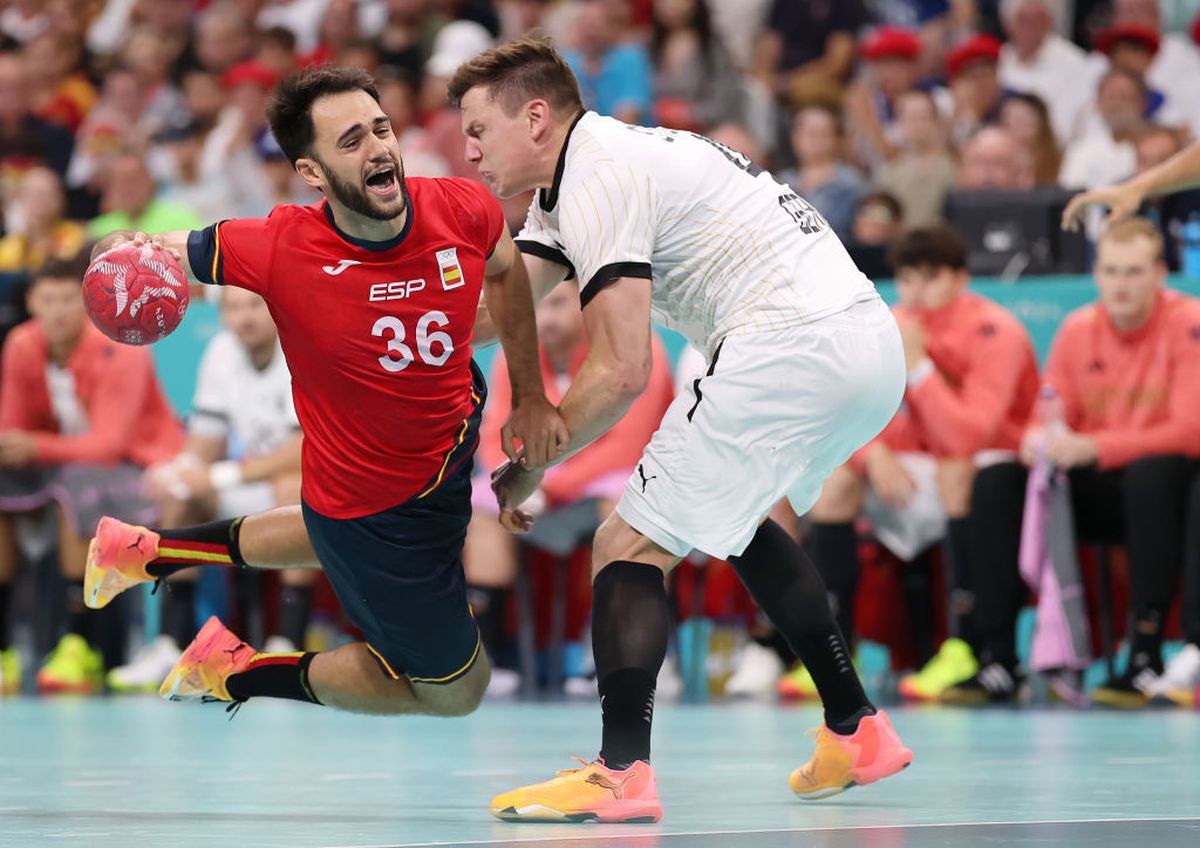 Germania - Spania, prima semifinală a competiției de handbal masculin de la Jocurile Olimpice, decisă de prestația COLOSALĂ a unui portar! Procentaj de 49% al mingilor apărate