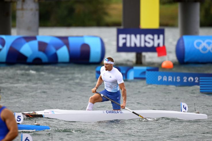 Catalin Chriila în cursa din semifinale / FOTO Raed Krishan