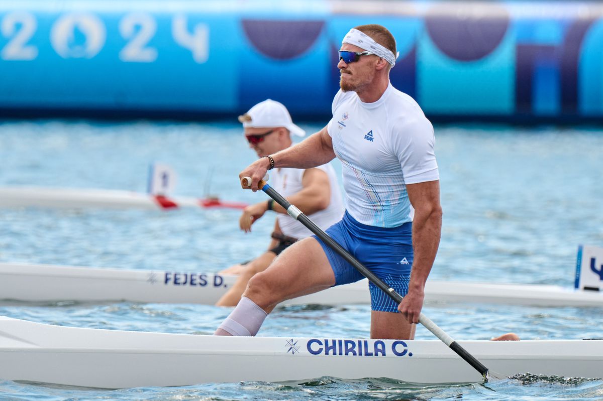 Cătălin Chirilă, locul 1 în finala B la canoe-1 1000 de metri » Perfomanță solidă în cursa de consolare de la Vaires-sur-Marne