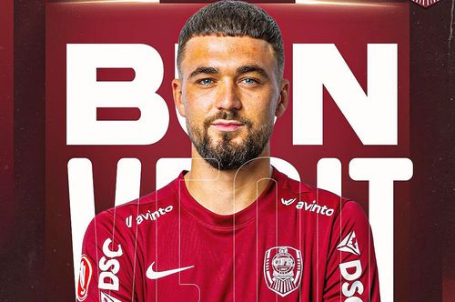 CFR Cluj a anunțat transferul lui Ovidiu Perianu // foto: Facebook