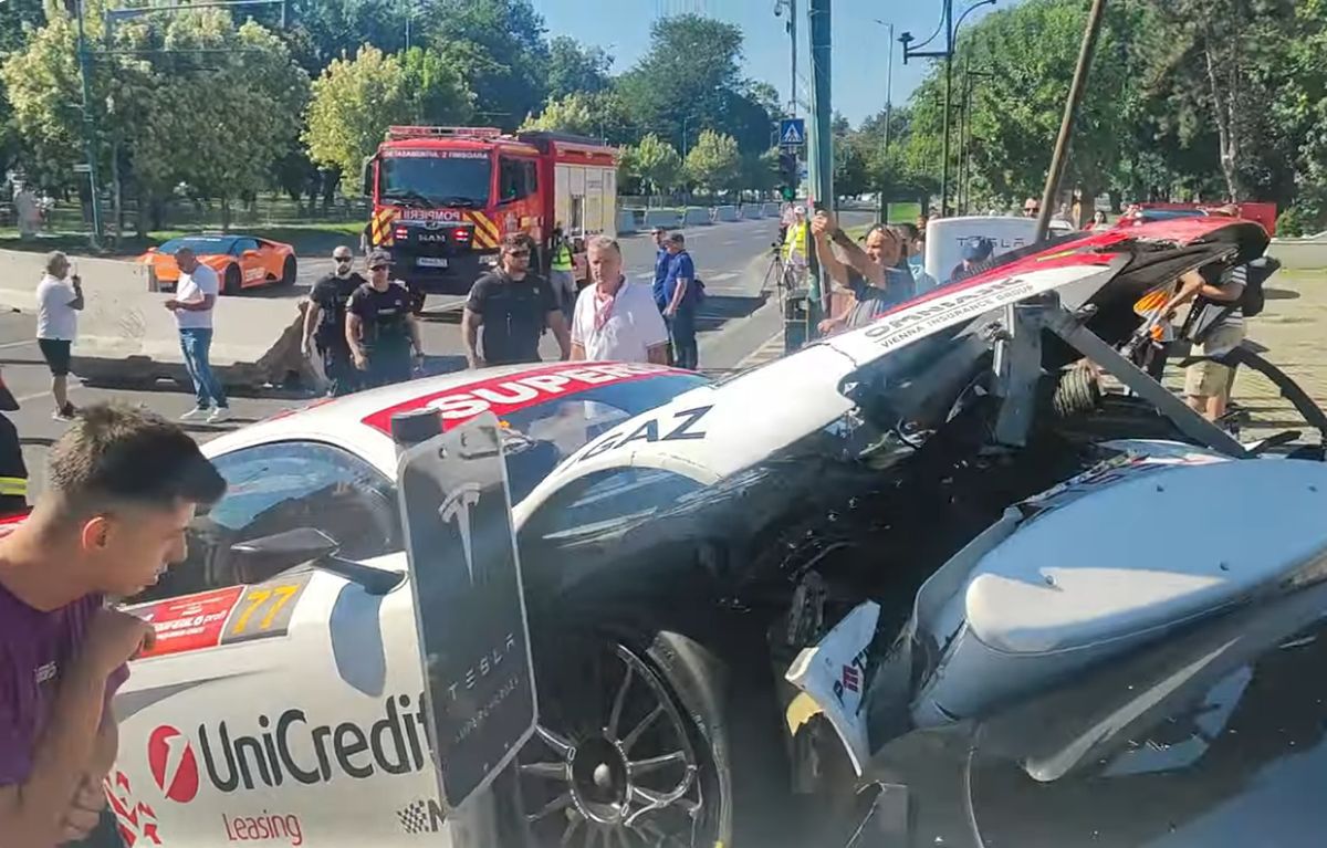 Fiul regretatului Mihai Leu s-a urcat la volan pentru a-și omagia tatăl, dar a fost la un pas de o tragedie