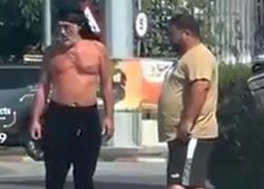 „Stallone de România”  » Gigi Becali a descins din Rolls cu un „turban”, la bustul gol