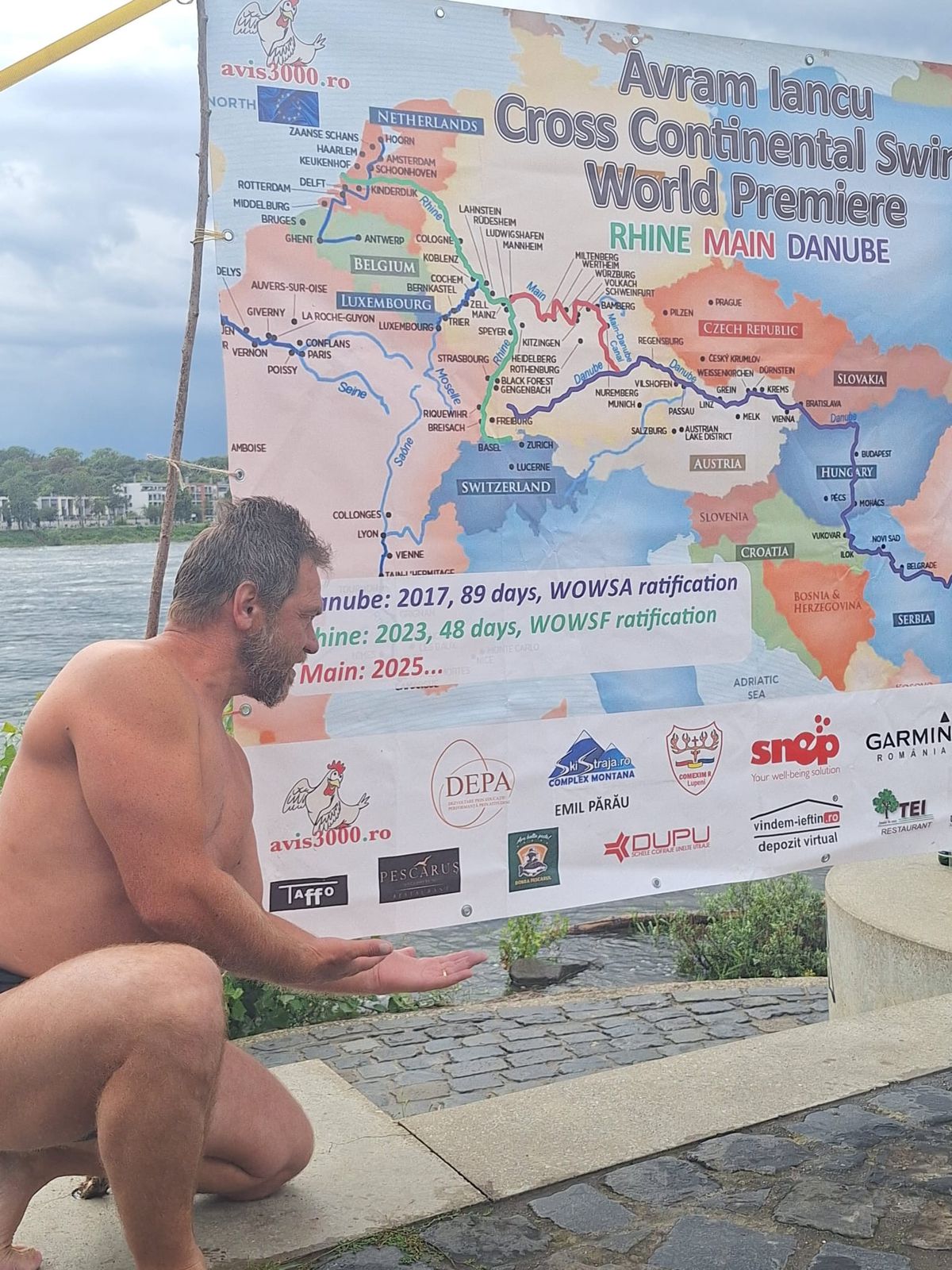 „Am reușit să traversez înot întreaga Europă! Primul din lume!” » Avram Iancu, imediat după ce a scris istorie: „Le cer iertare fetelor mele”