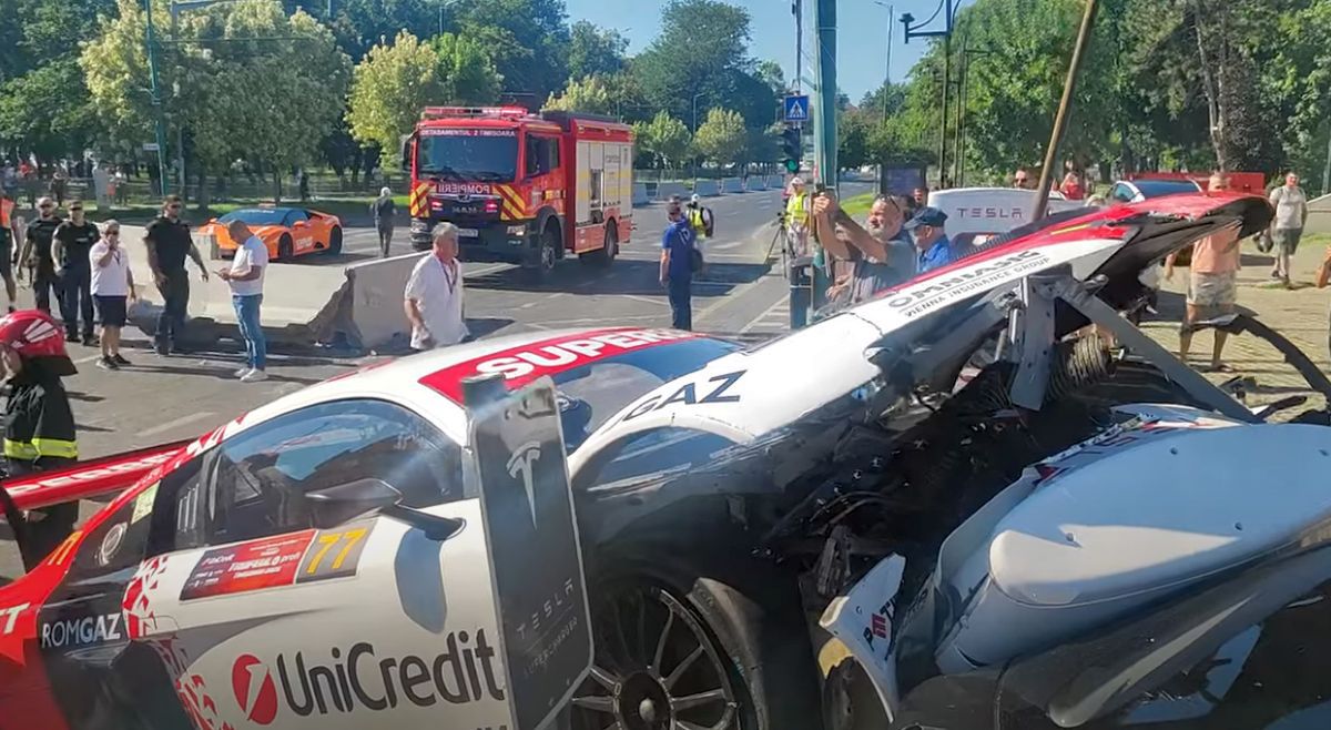 Fiul regretatului Mihai Leu s-a urcat la volan pentru a-și omagia tatăl, dar a fost la un pas de o tragedie