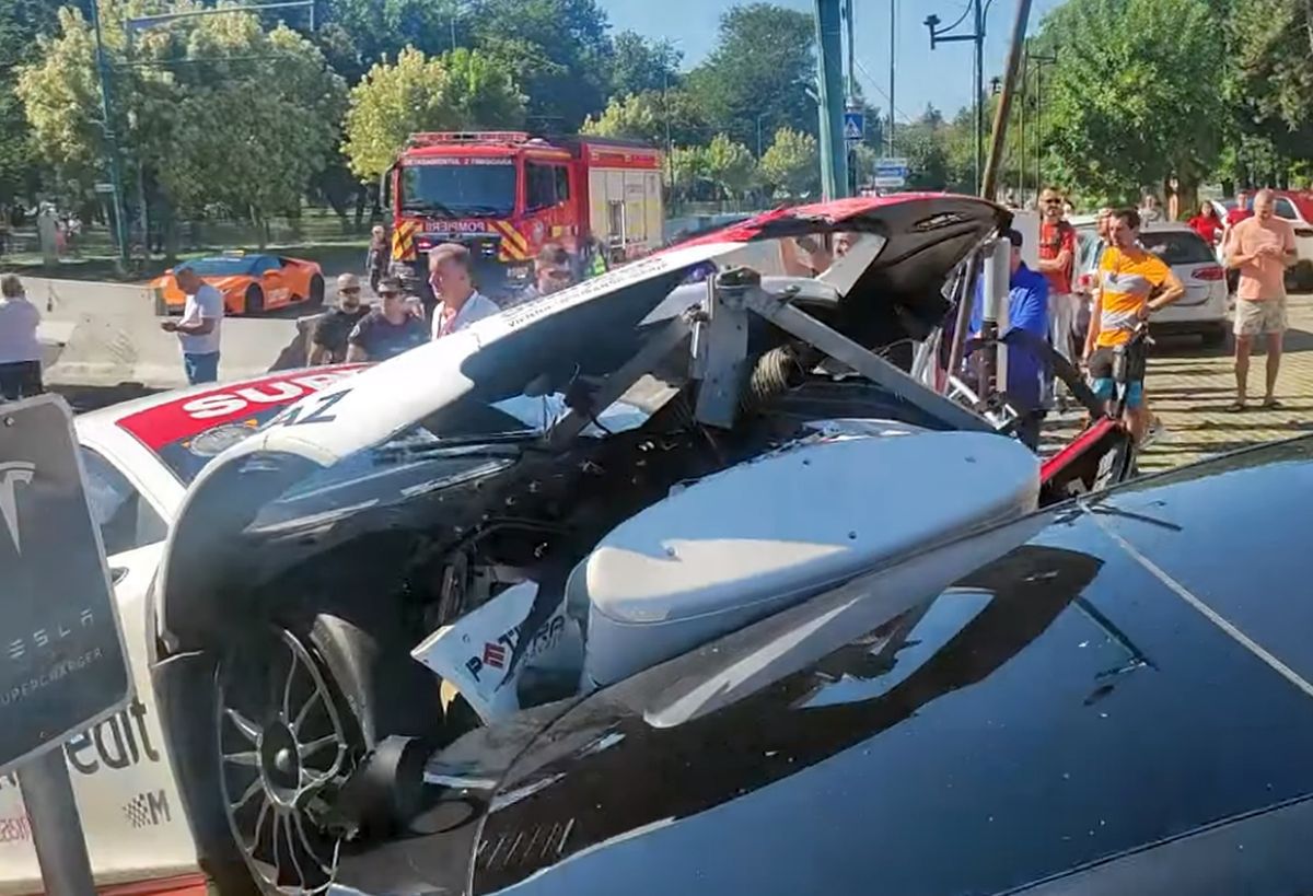 Fiul regretatului Mihai Leu s-a urcat la volan pentru a-și omagia tatăl, dar a fost la un pas de o tragedie