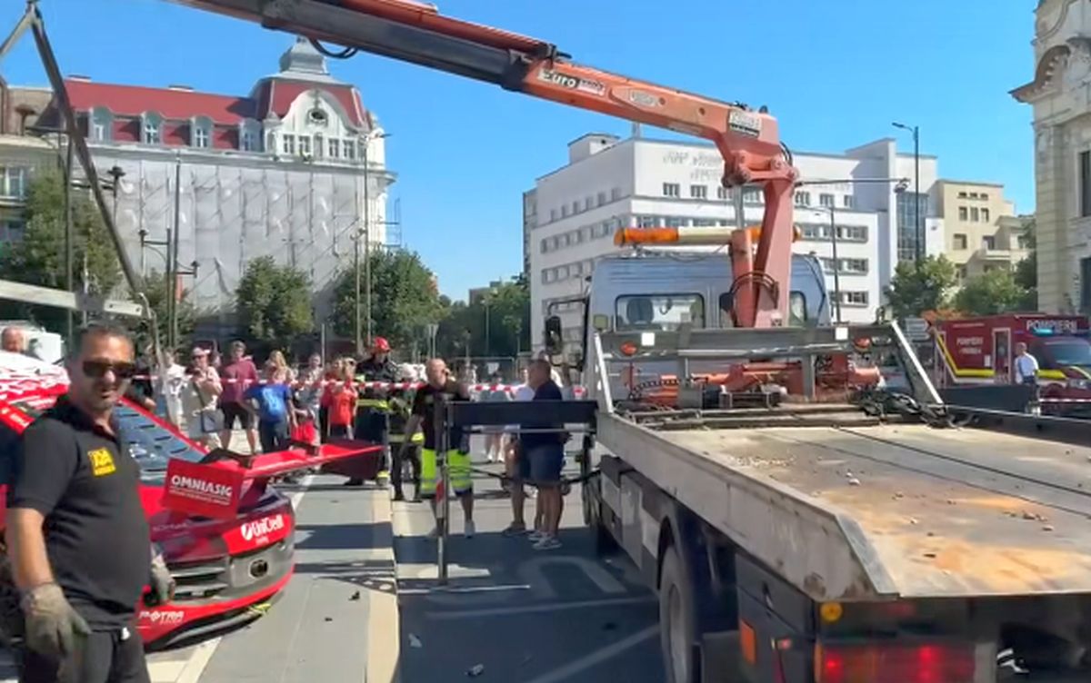 Marco Leu, fiul regretatului Mihai Leu, a făcut accident în deschiderea Raliului Timișoarei