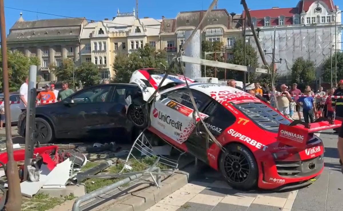 Fiul regretatului Mihai Leu s-a urcat la volan pentru a-și omagia tatăl, dar a fost la un pas de o tragedie