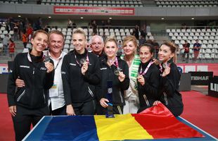 Dominația magnificelor „tricolore” » Fetele de la tenis de masă formează singura echipă din România care deține supremația continentală în acest moment