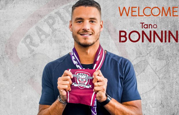 Rapid se întărește pentru promovare! L-a transferat pe fundașul Tano Bonnin, care a jucat 11 meciuri în La Liga