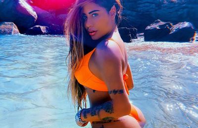 GALERIE FOTO Sora lui Neymar, vedeta plajei! Imaginile au devenit virale