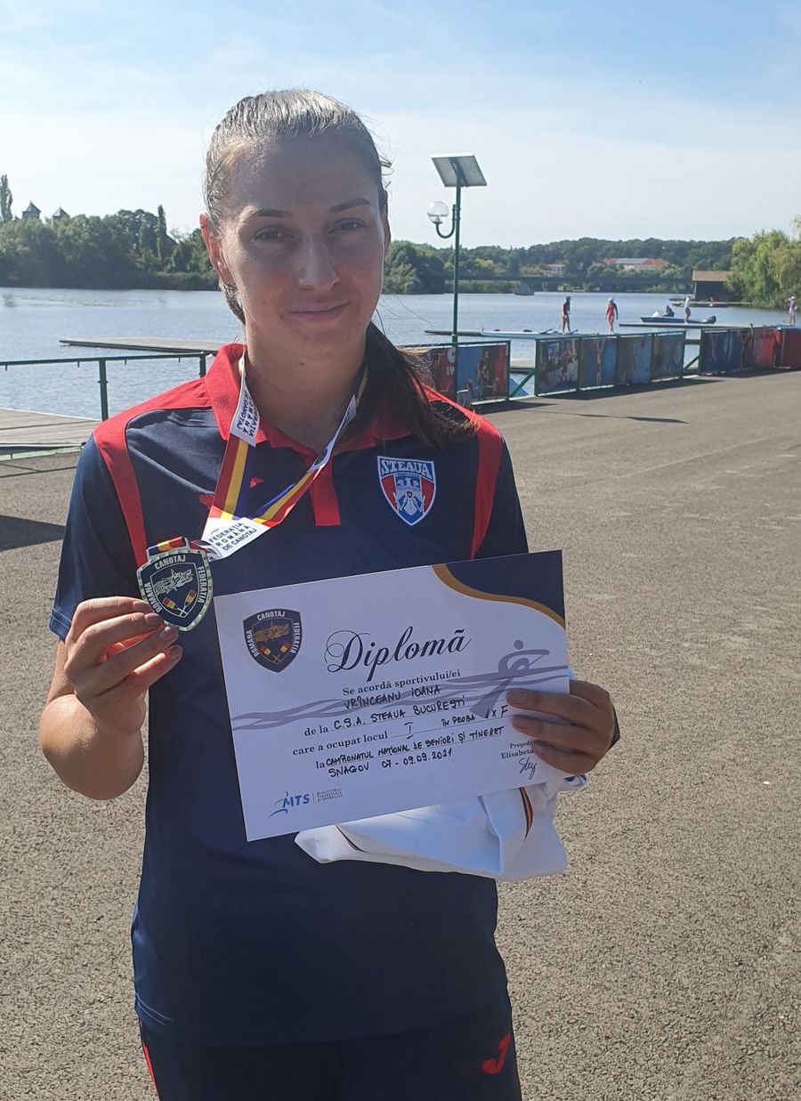 Ioana Vrînceanu a câștigat aurul la simplu și cu barca de 8 plus 1 a Stelei Steaua și Dinamo au luat toate titlurile la Naționalele de canotaj » CSA și-a surclasat rivala: 14-6 la medalii de aur