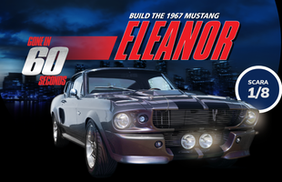 Construiește-ți acum un Mustang Eleanor 1:8!