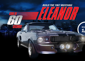 Construiește-ți acum un Mustang Eleanor 1:8!
