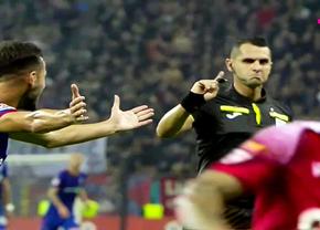 CSA Steaua a cerut penalty în derby-ul cu Dinamo! Faza s-a petrecut chiar sub ochii „centralului” Iulian Călin