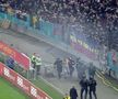 Incidente între ultrași înainte de Dinamo - Steaua. Foto: Captură DigiSport