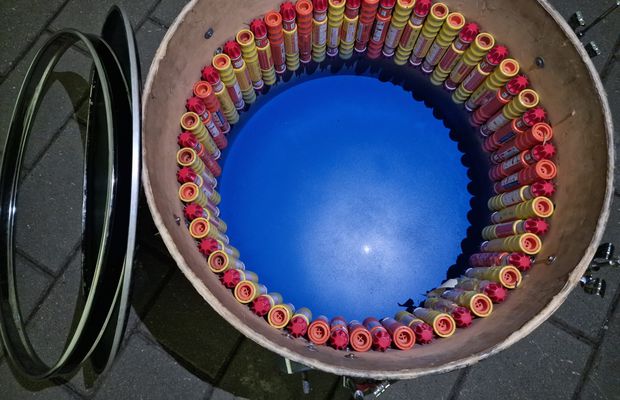 Prinși de jandarmi! Unde ascundeau ultrașii Stelei materialele pirotehnice