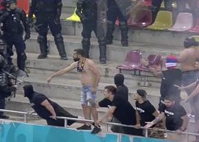 Noi incidente la Dinamo - CSA Steaua » Bătaie generală la Tribuna I: ultrașii au ajuns față în față