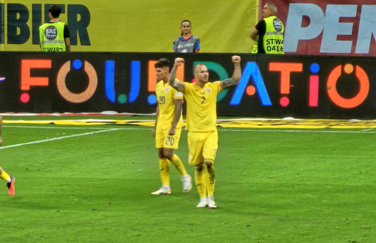România - Israel. Gol Denis Alibec